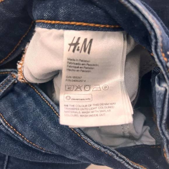 H&M High Rise Skinny Jeans Sz. 29 - Picture 8 of 9